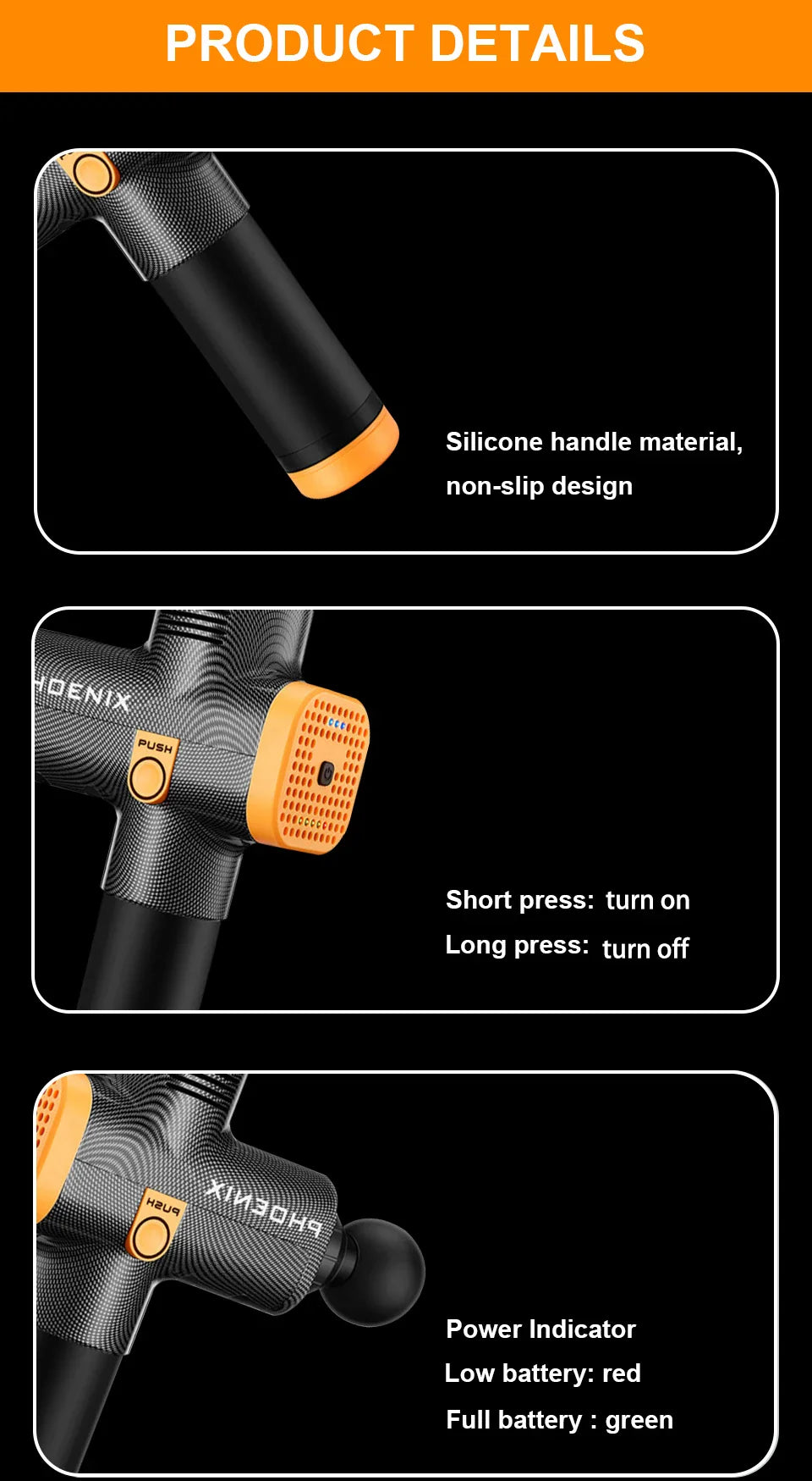 Phoenix A2 Massage Gun