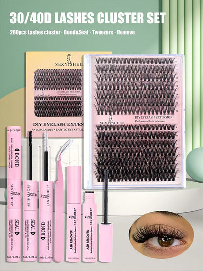 280pcs DIY Lash Extension Kit