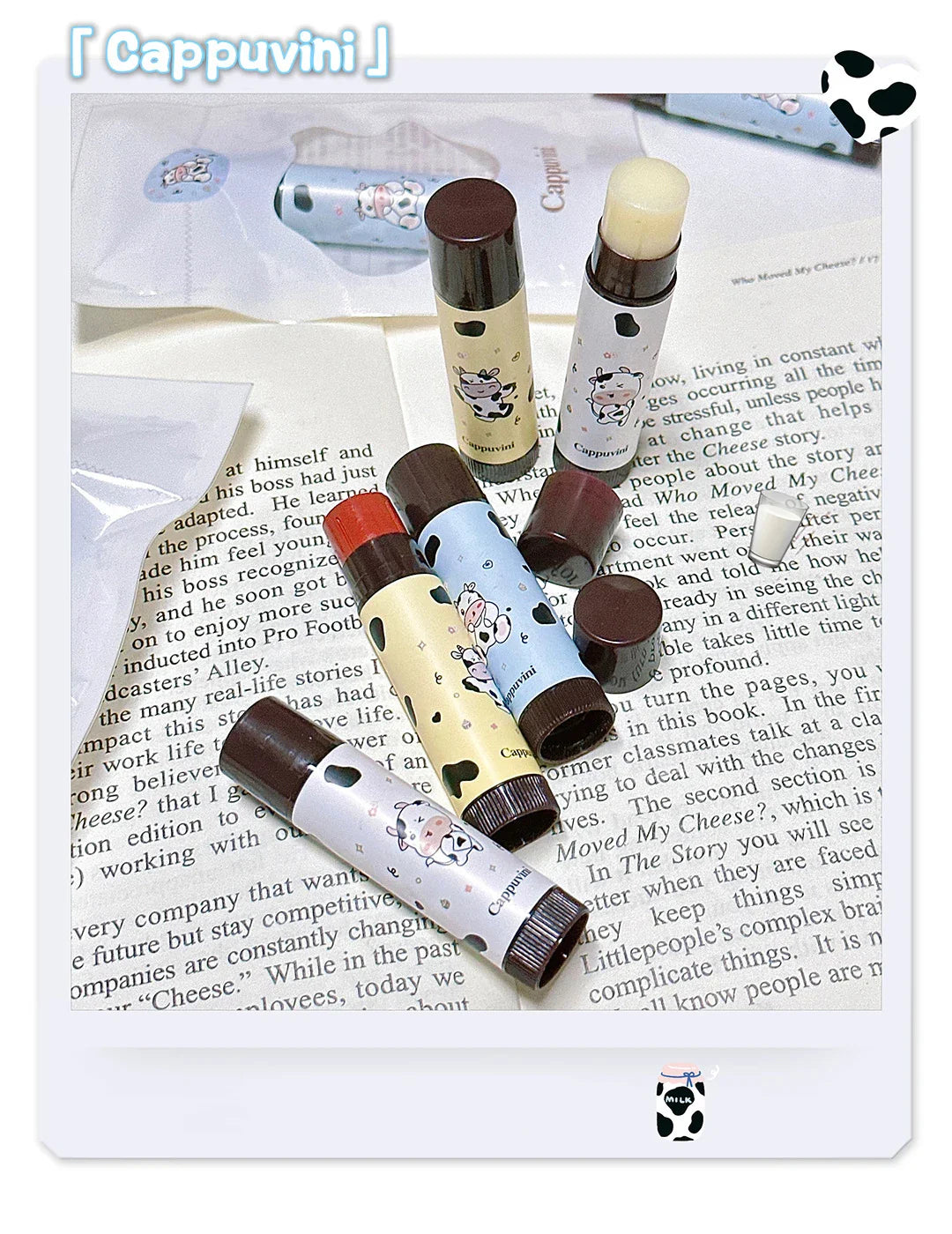 Baby Cow Lip Balm Set