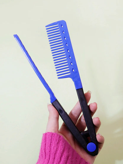 Flat V-Shaped Hair Comb