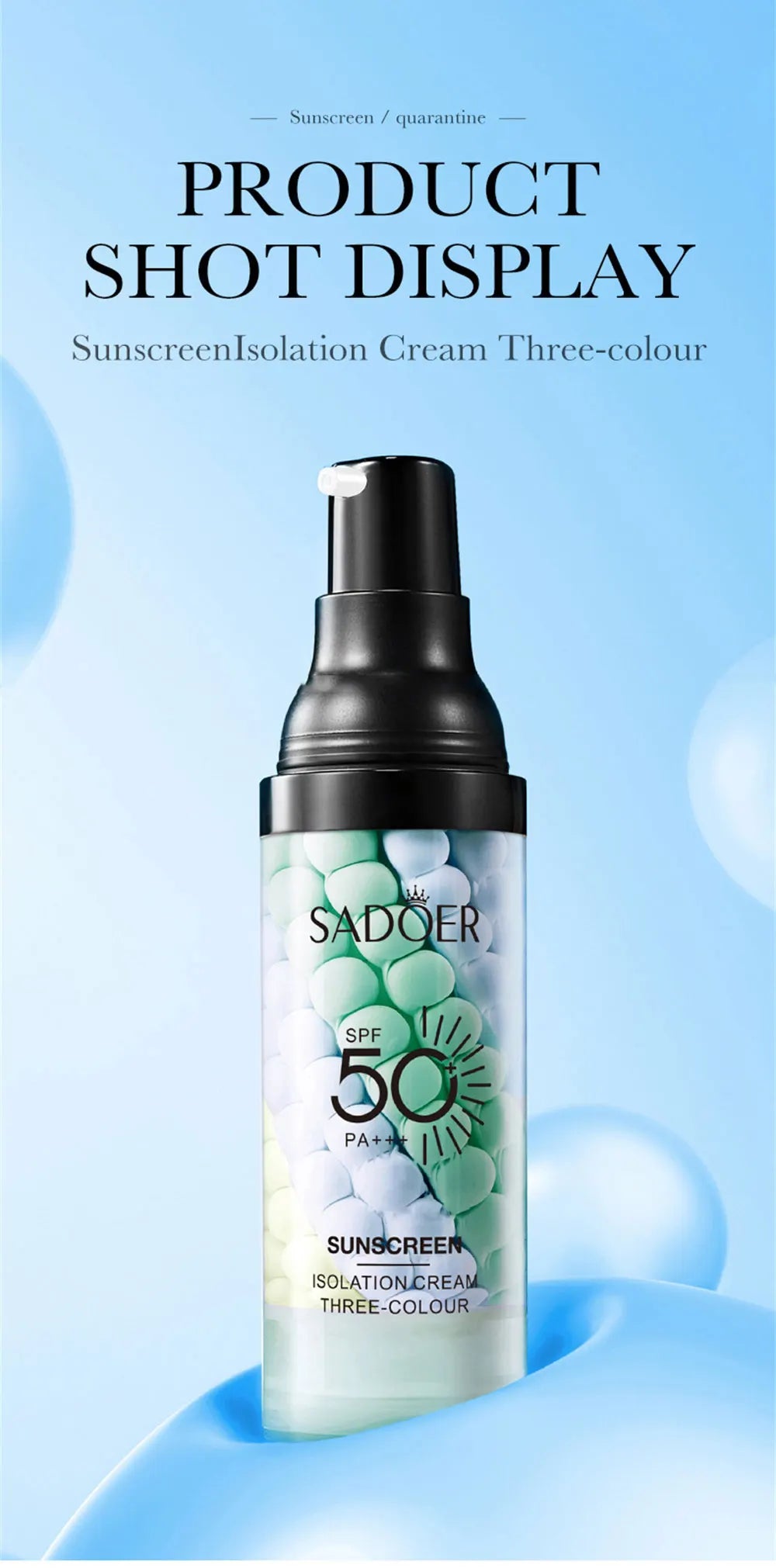 3-Color Full Coverage Primer & Isolation Cream