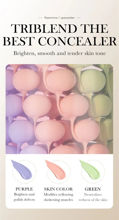 3-Color Full Coverage Primer & Isolation Cream