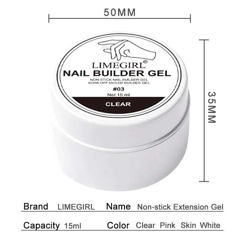 Non-Stick Nail Extension Gel Set