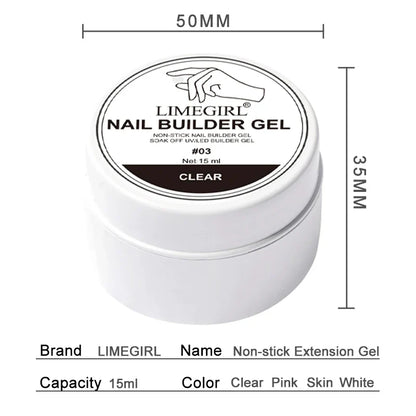 Non-Stick Nail Extension Gel Set