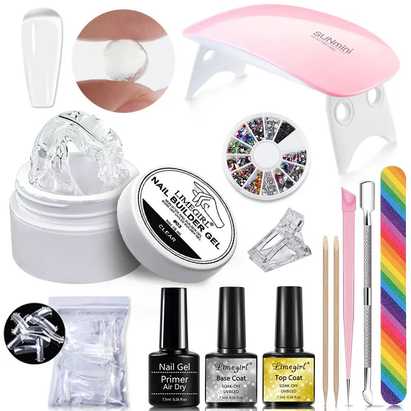 Non-Stick Nail Extension Gel Set