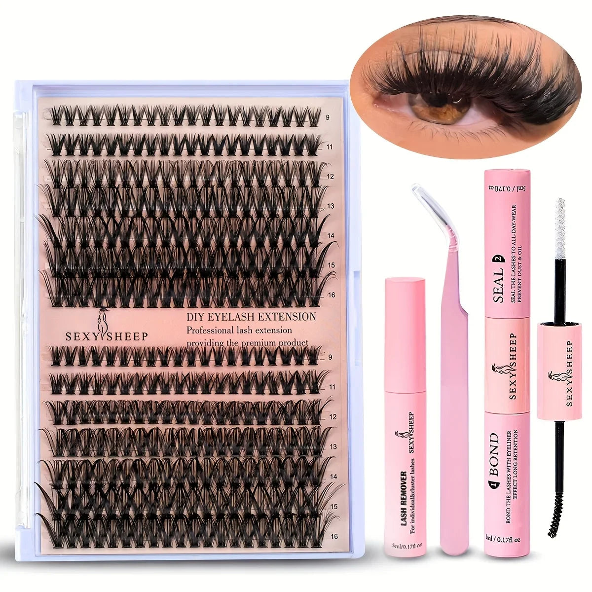 280pcs DIY Lash Extension Kit