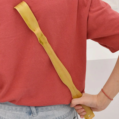Bamboo Back Scratcher & Massage Roller