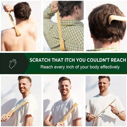 Bamboo Back Scratcher & Massage Roller