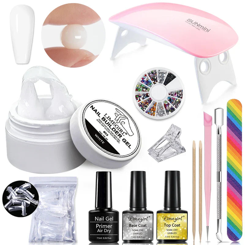 Non-Stick Nail Extension Gel Set