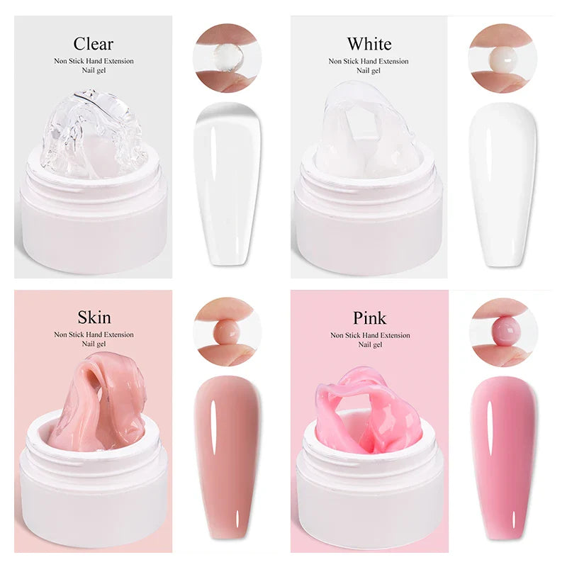 Non-Stick Nail Extension Gel Set